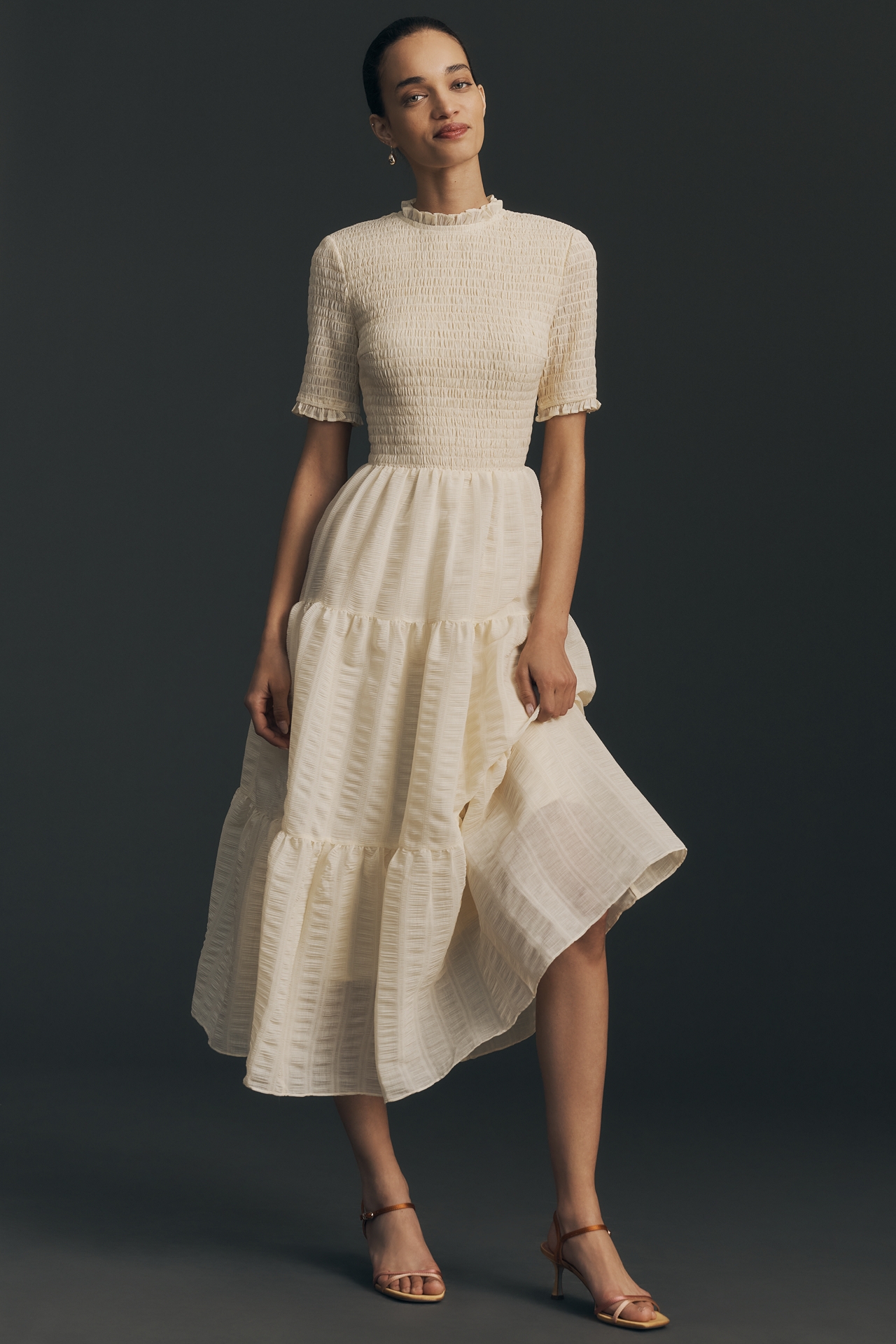 Curaae Maribelle Twofer Midi Dress