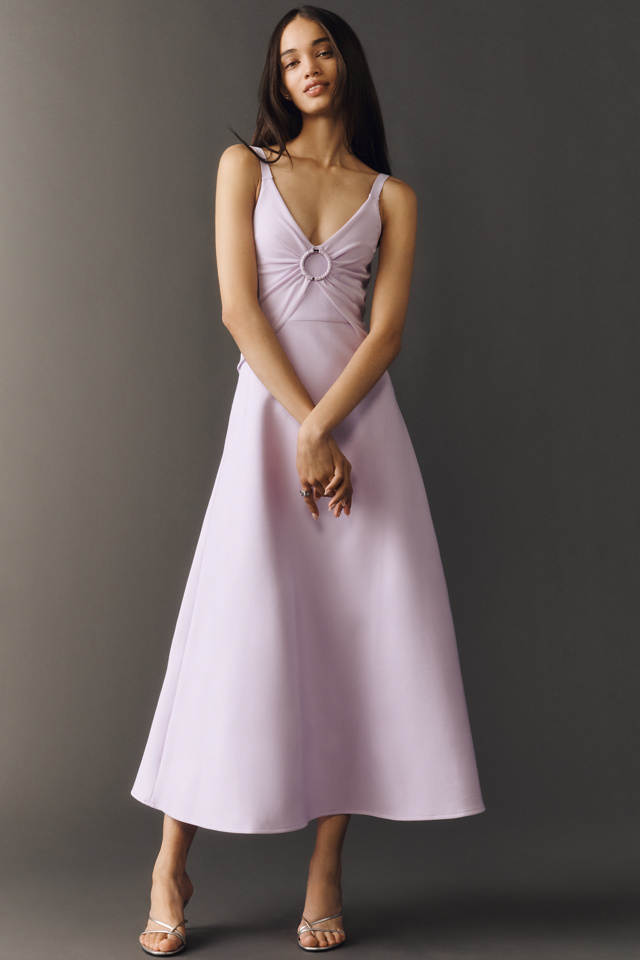 Curaae Rafaella Fit & Flare Midi Dress