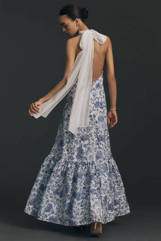Elliatt Elin Halter Maxi Dress #3