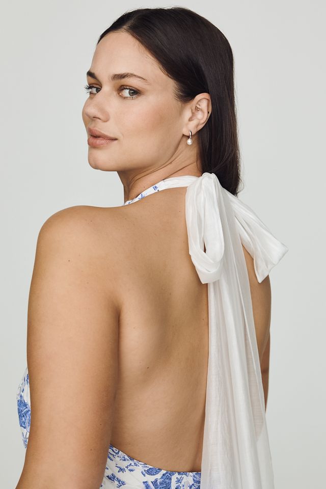 Elliatt Elin Halter Maxi Dress #6