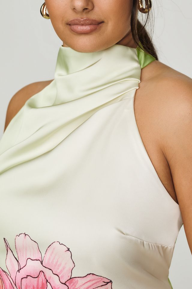 Elliatt Elisa Plus Halter Mini Dress | Anthropologie