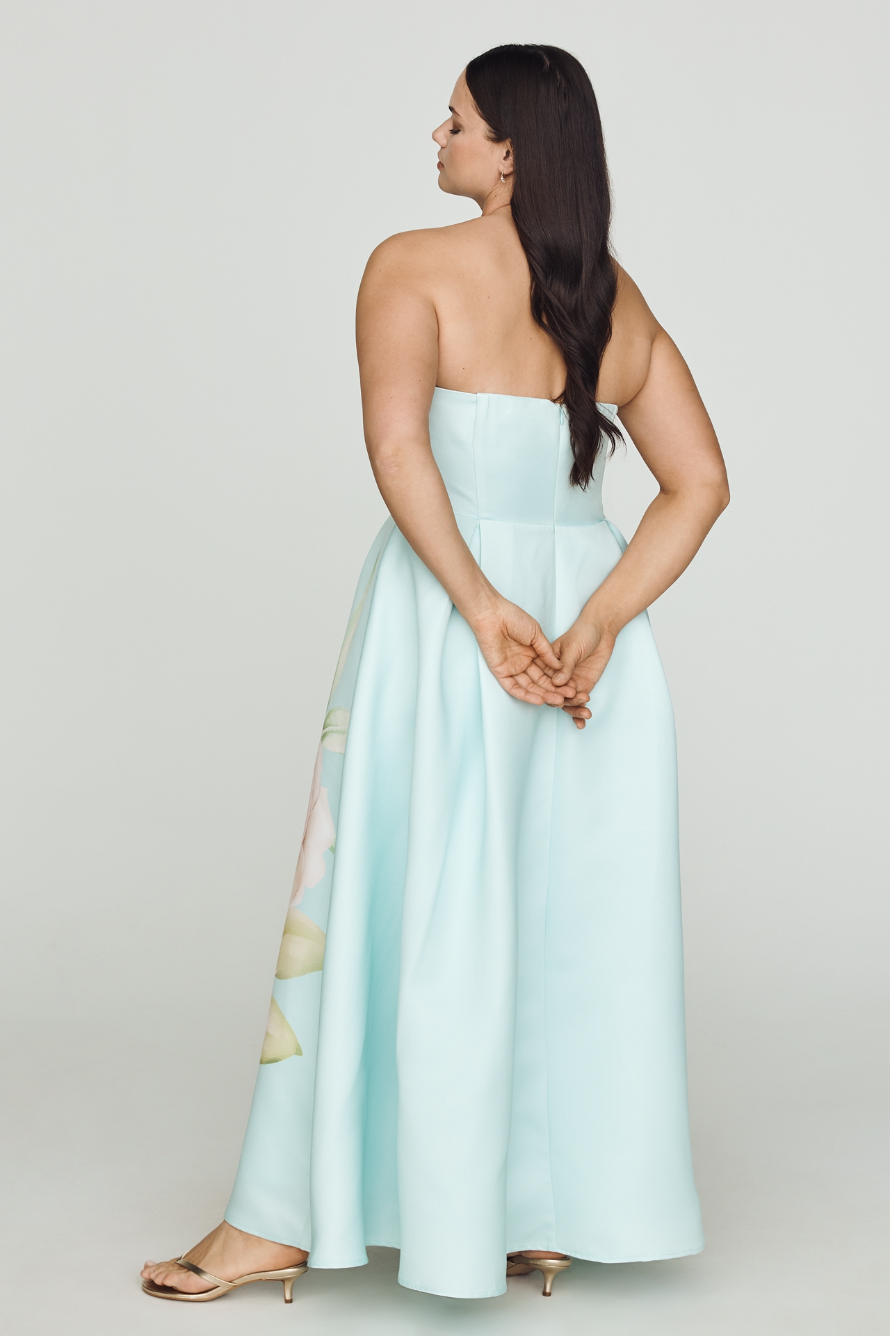 Elliatt Harper Strapless Midi Dress