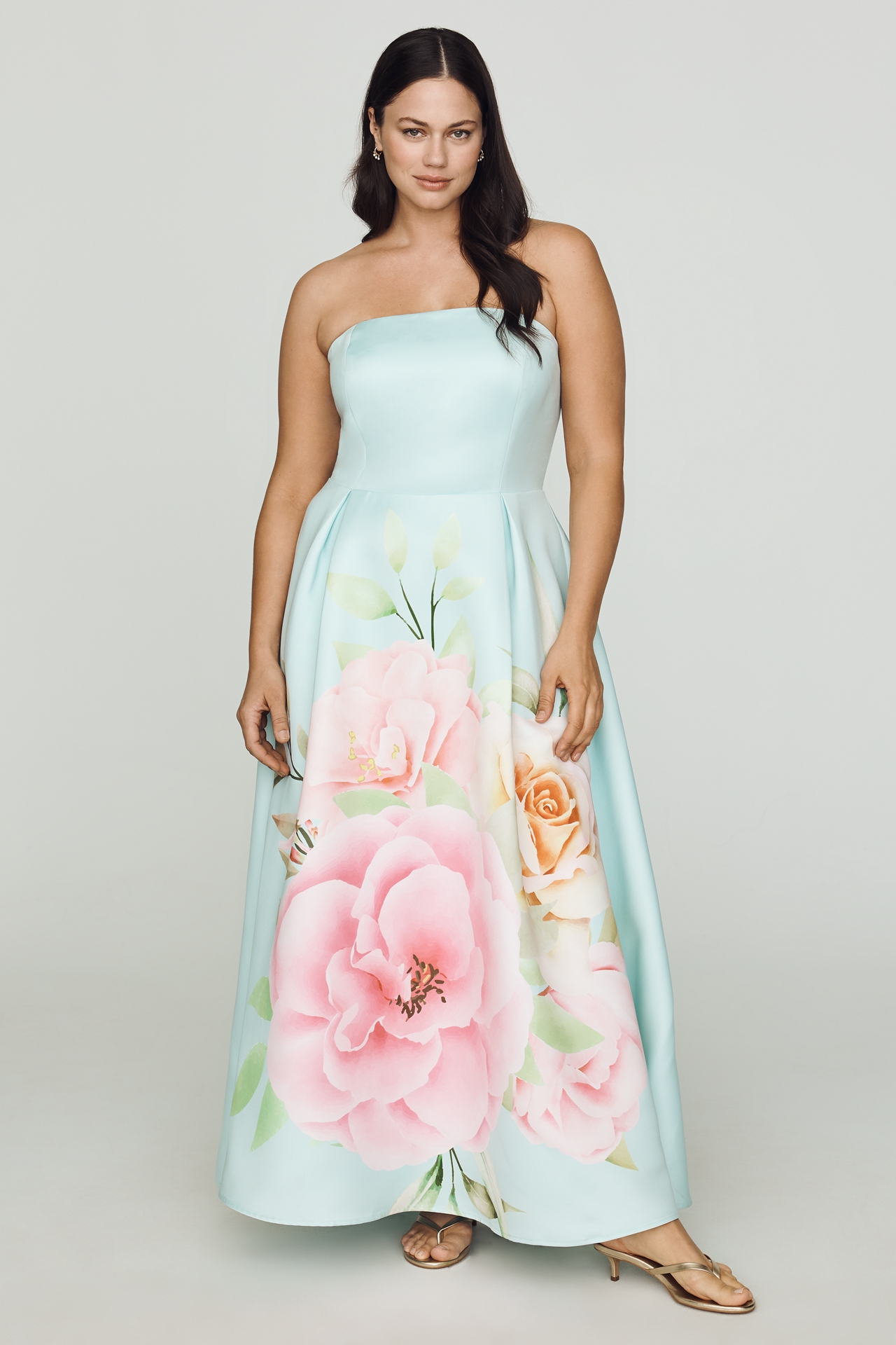 Elliatt Harper Strapless Midi Dress
