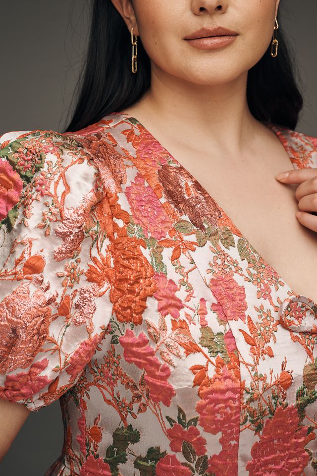 Elliatt Floralie Puff-Sleeve Mini Dress #4