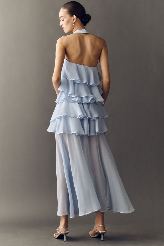 elliatt ruffled a-line dress Monet's Garden Mini Dress