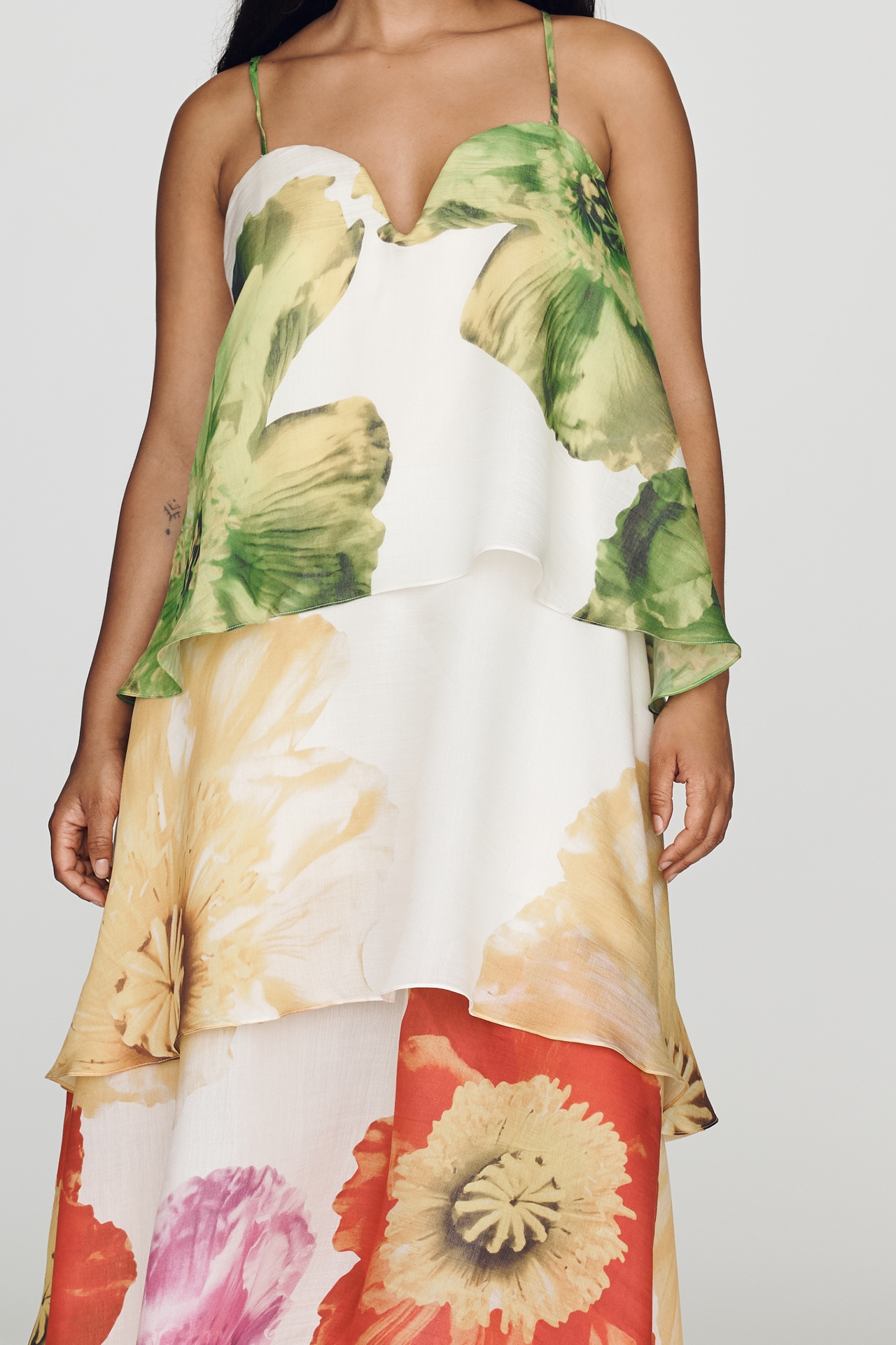 Elliatt Plus Lilia Tiered Midi Dress
