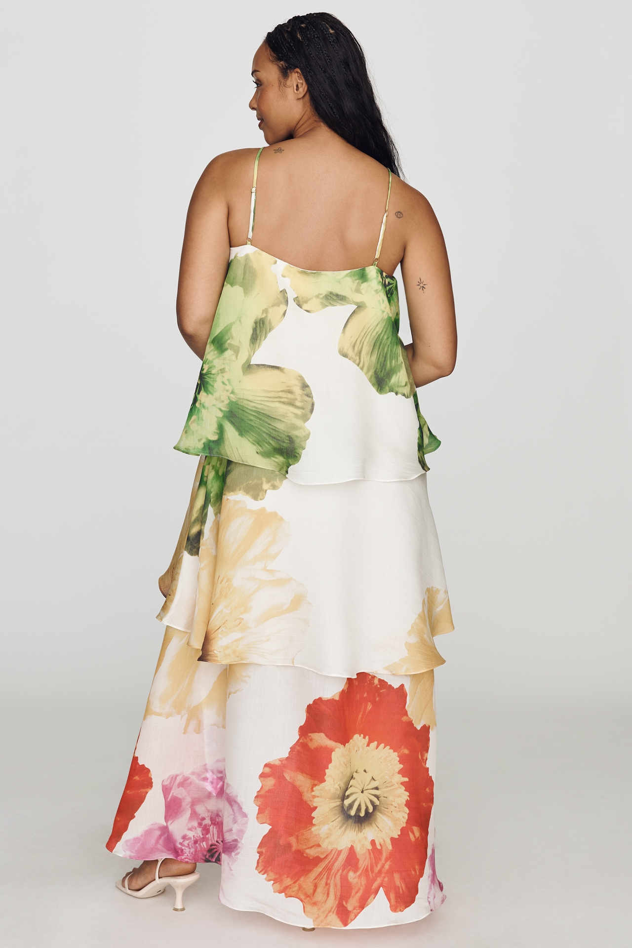 Elliatt Plus Lilia Tiered Midi Dress