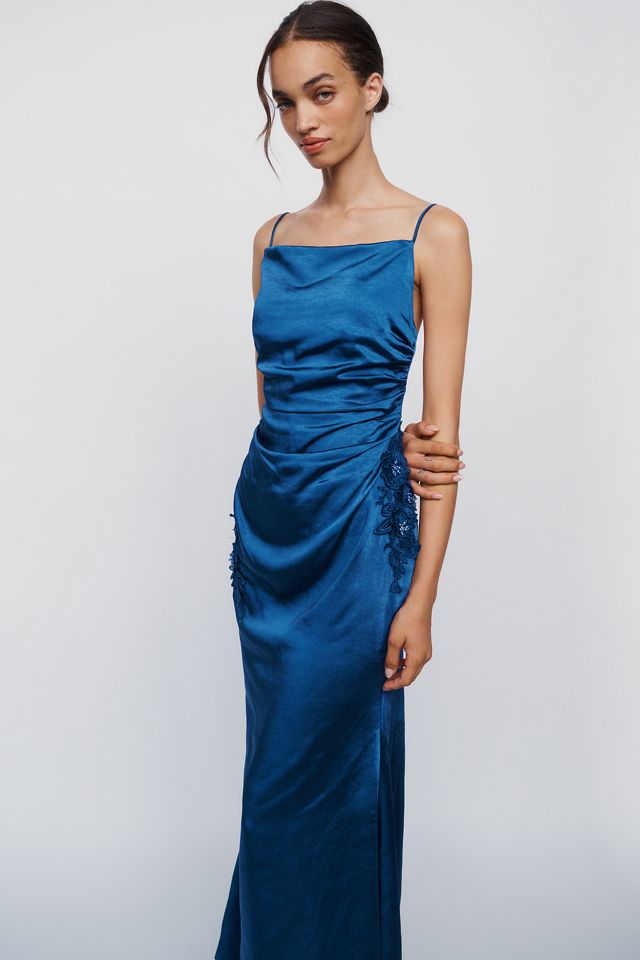 Elliatt Florea Scarf Slip Maxi Dress #2