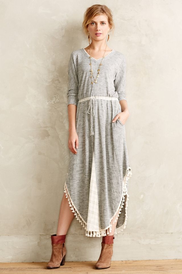 Tasseled Maxi Dress #1