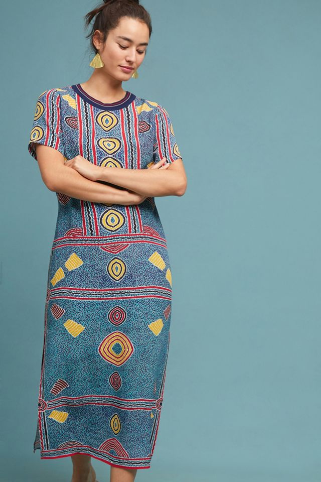 Geometric Maxi Dress #1