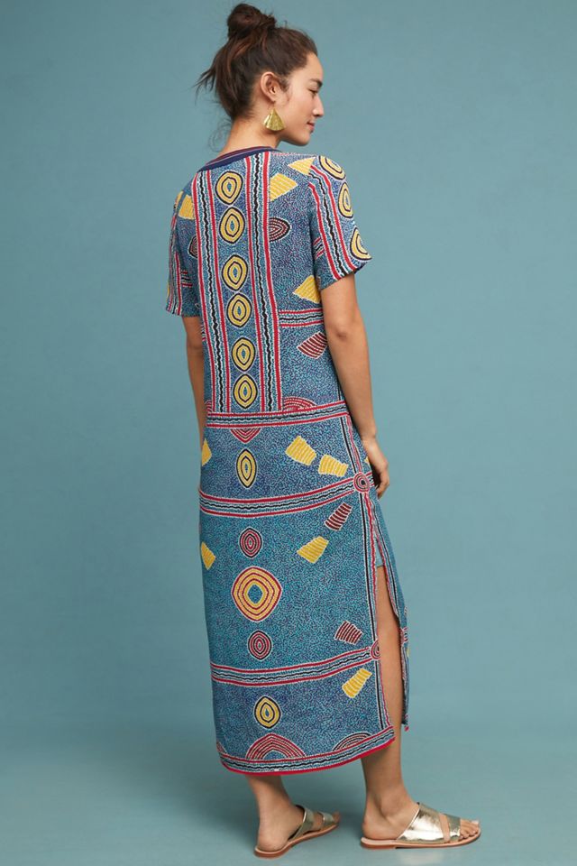 Geometric Maxi Dress #3