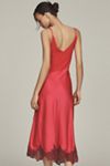 Bl-nk Hector Side-Slit Slip Midi Dress