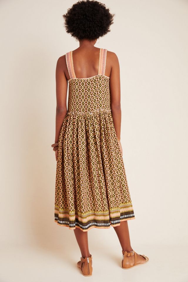 Katya Shimmer Midi Dress #1