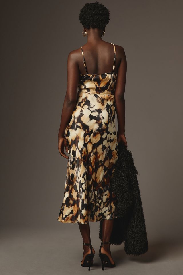 Conditions Apply High-Neck Midi Slip Dress #2