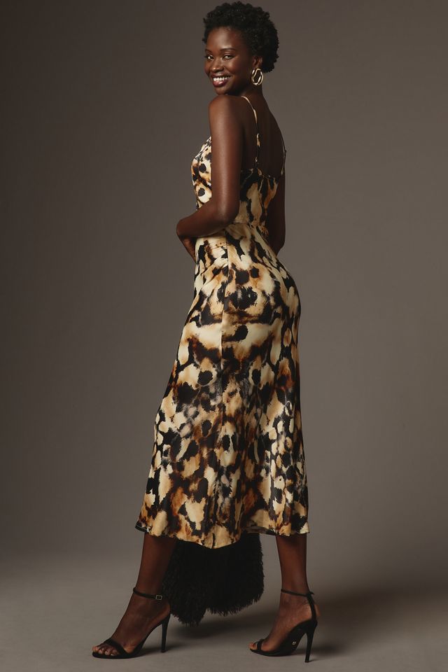 Conditions Apply High-Neck Midi Slip Dress #4