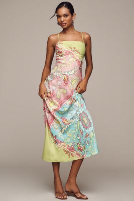 Conditions Apply Imara Satin Wide-Leg Pants