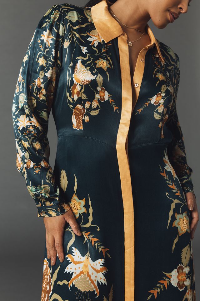 Bl-nk Printed Buttondown Shirtdress #1