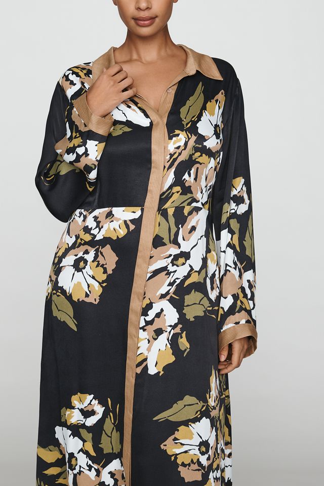 Bl-nk Printed Buttondown Shirtdress #1