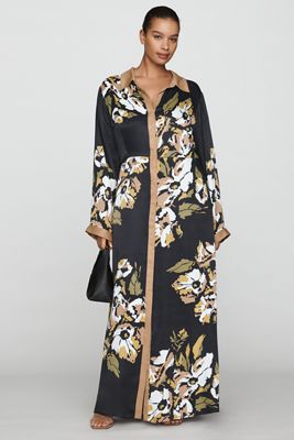 Bl-nk Printed Buttondown Shirtdress