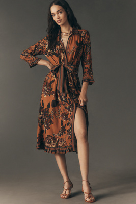 Conditions Apply Irwania Midi Shirt Dress