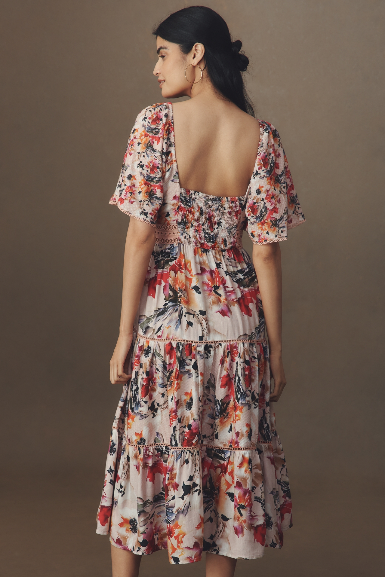 Conditions Apply Raelynn Square-Neck Dress