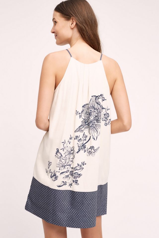 Sava Silk Halter Dress #1