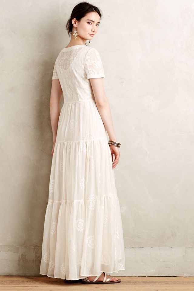 Embroidered Lera Maxi Dress #1