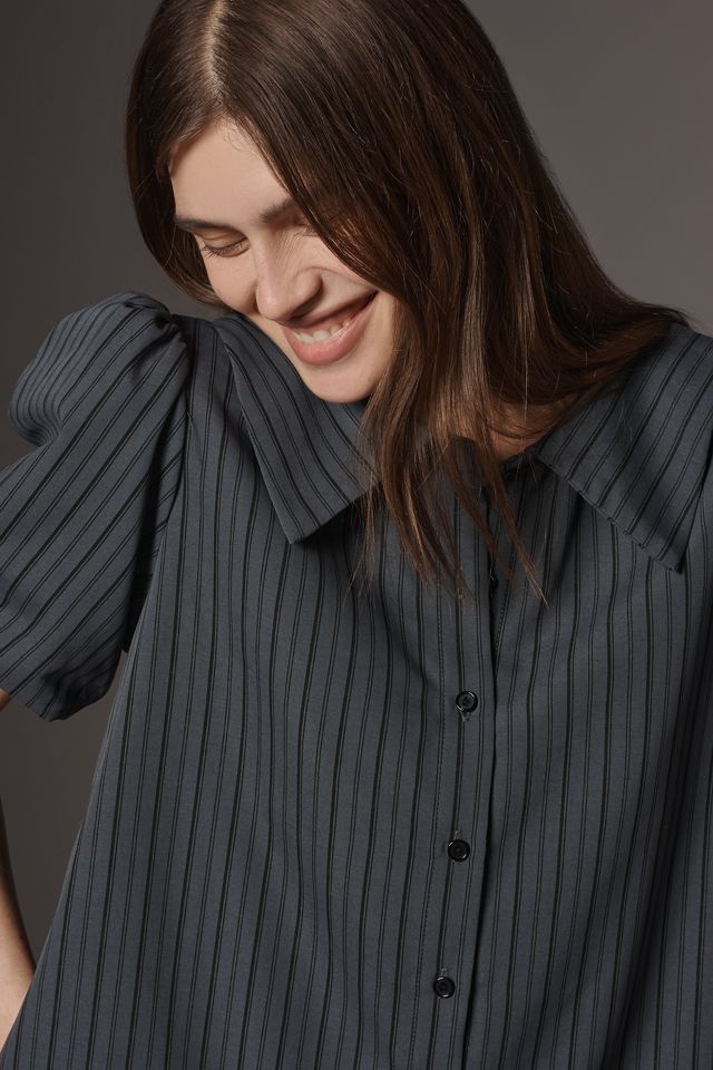 Glamorous Petite Puff-Sleeve Mini Dress #3