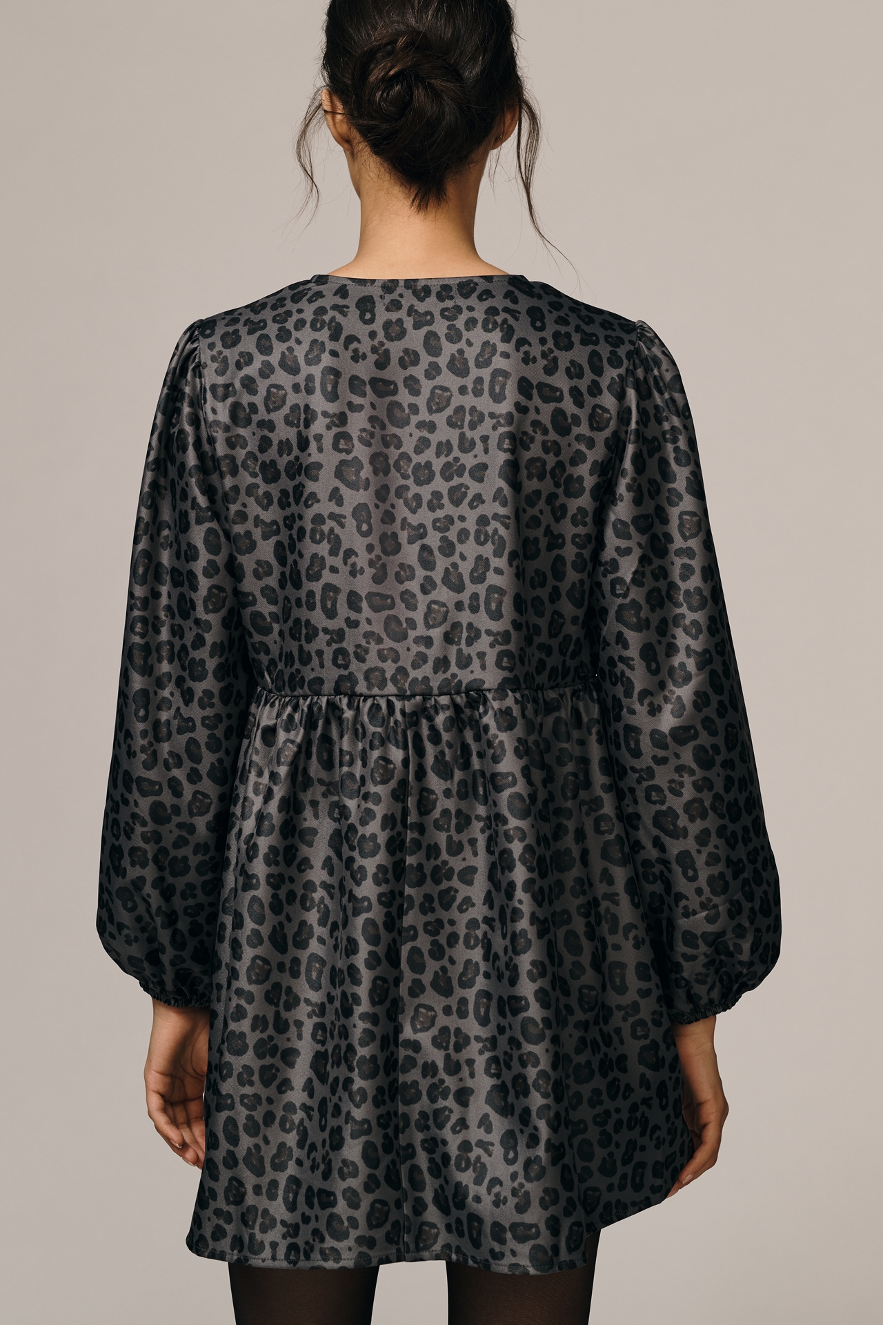 Glamorous Puff-Sleeve Mini Dress