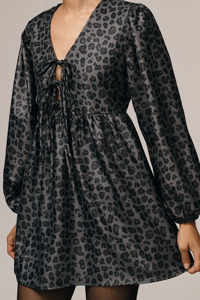 Glamorous Puff-Sleeve Mini Dress #3