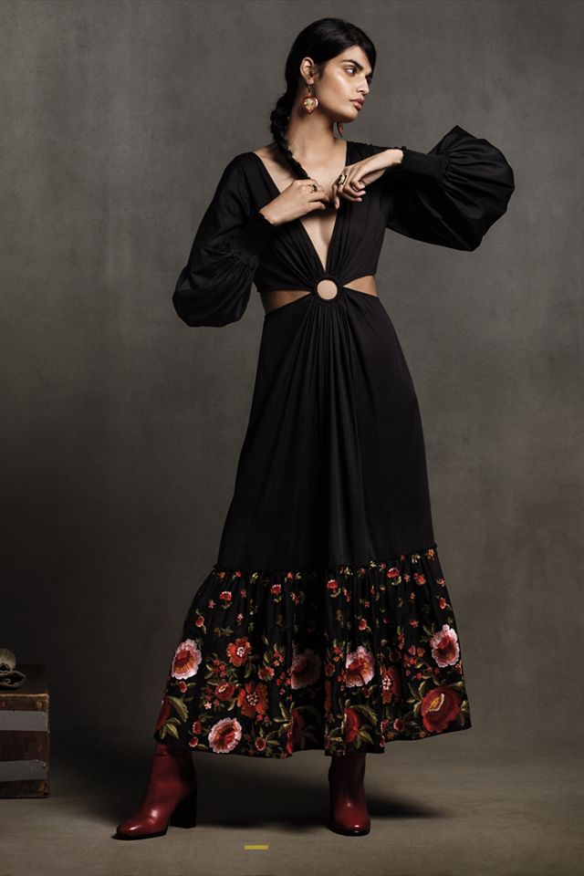 Karolina Cut-Out Maxi Dress
