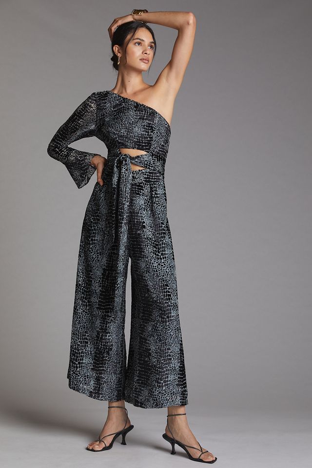 Anthropologie best sale velvet jumpsuit