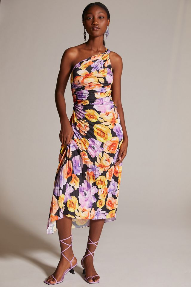Geisha Designs Asymmetrical Hem Midi Dress #2