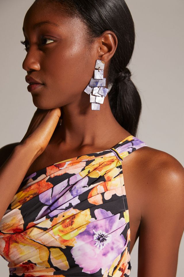 Geisha Designs Asymmetrical Hem Midi Dress #3