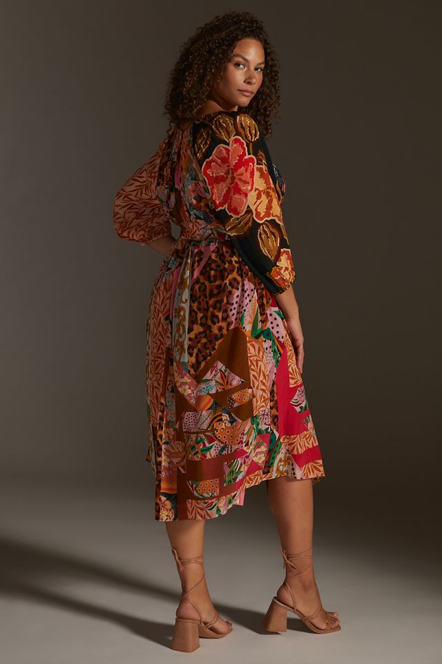knee length dresses for ladies Geisha Ruffled Tulle Midi Dress | Made-To-Order