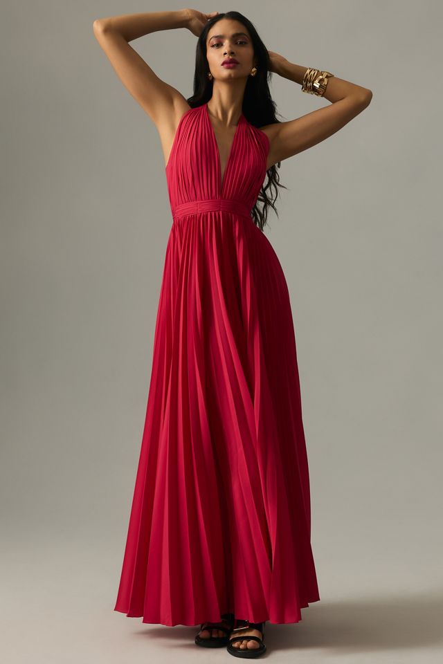 Geisha Designs Deep-V Cape Dress #4