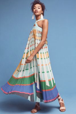 Abstraction Maxi Dress | Anthropologie