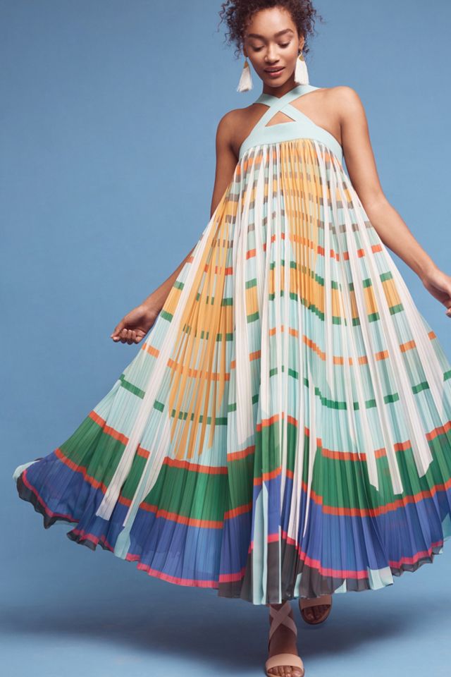 Abstraction Maxi Dress #2