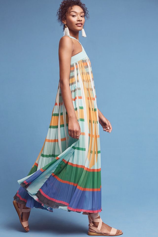 Abstraction Maxi Dress #3