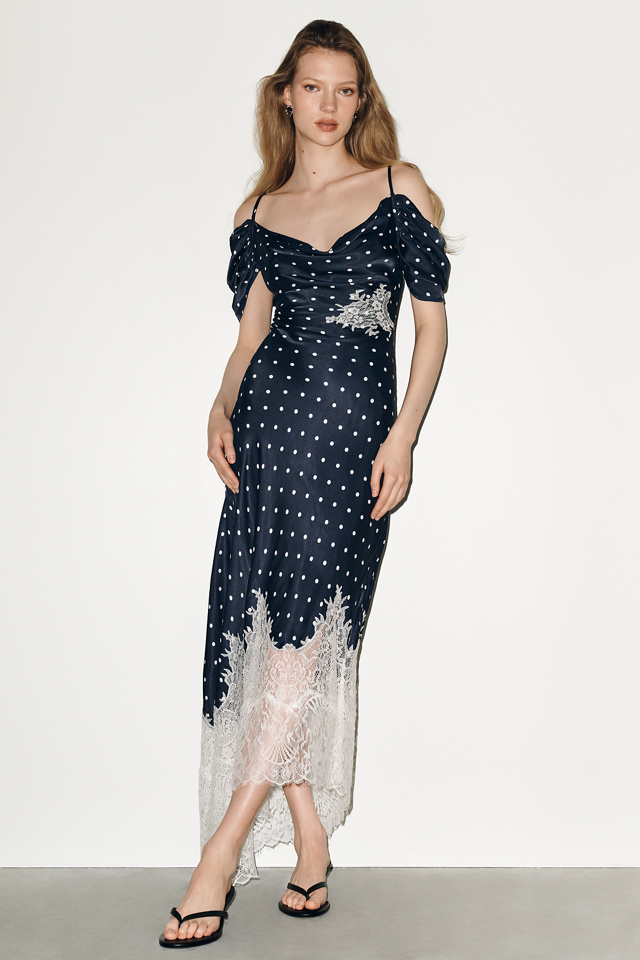 Bl-nk Regina Midi Slip Dress