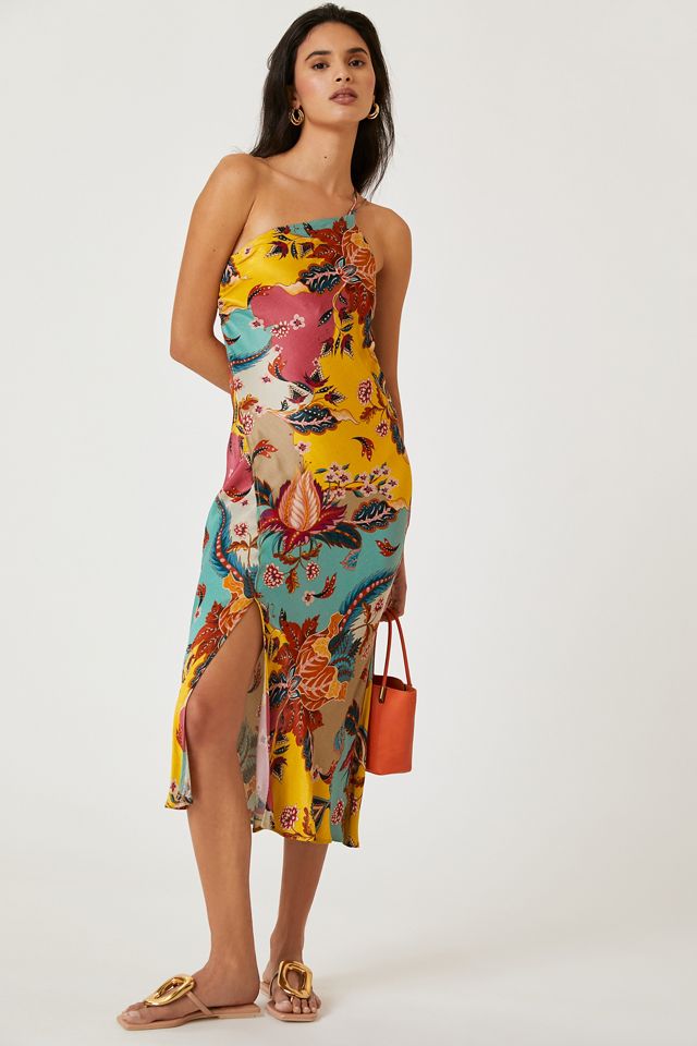 Bl-nk One-Shoulder Slip Dress #1