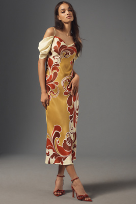 Bernia Off-The-Shoulder Slip Dress