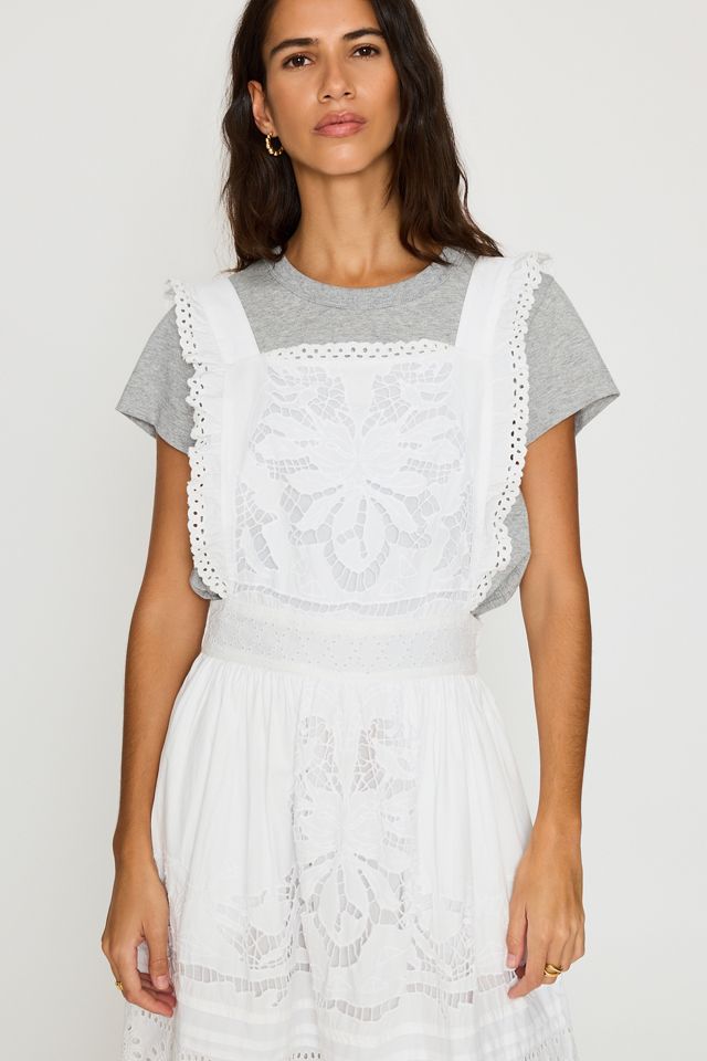 Bl-nk Cutwork Midi-Schürzenkleid #3