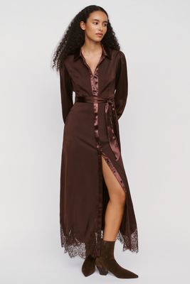Bl-nk Jaeda Shirt Maxi Dress