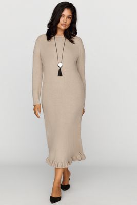 Bl-nk Italiya Knit Midi Dress