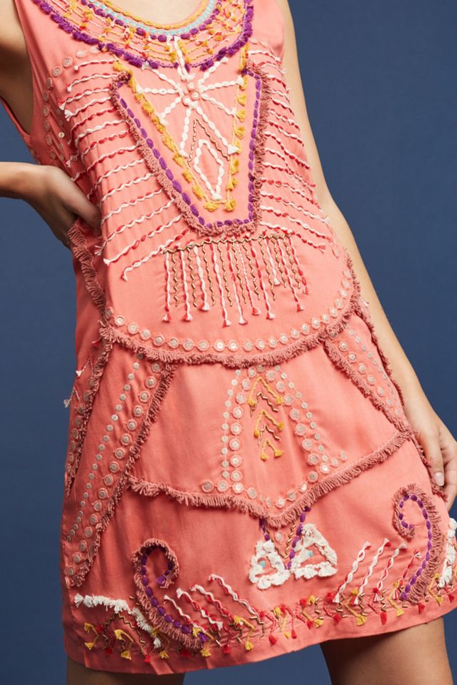 Reveka Embellished Shift Dress #1