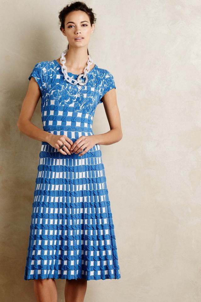 Gingham Garden Dress Anthropologie