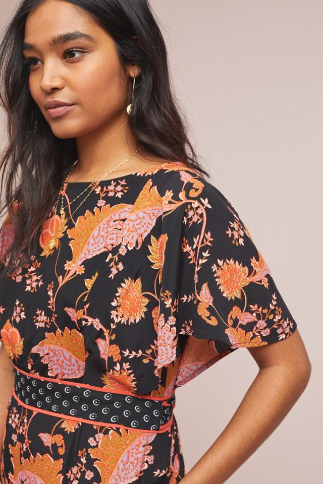 Belted Botanical Jumpsuit #2