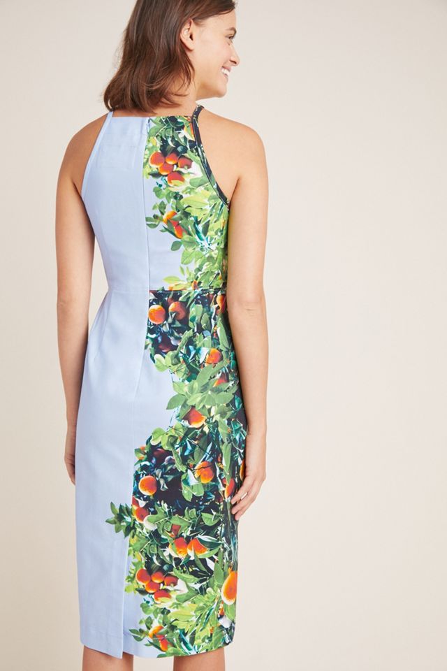 Maeve Orange Bough Dress #3