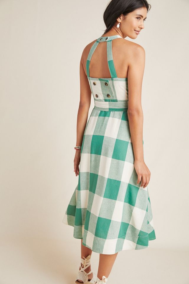 Anthropologie hotsell gingham dress